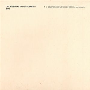 ZAKE - Orchestral Tape Studies II (transparent rose vinyl LP + download code) - Past Inside The Present