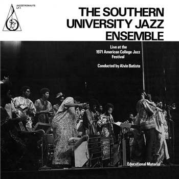 Southern University Jazz Ensemble - Live At the 1971 American College Jazz Festival - Now-Again Records 