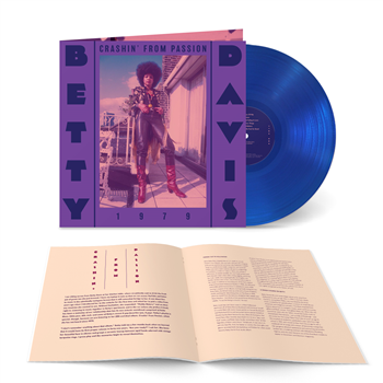 Betty Davis - Crashin’ From Passion (Gatefold Clear Blue Vinyl) - LIGHT IN THE ATTIC