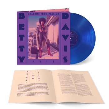 Betty Davis - Crashin’ From Passion (Gatefold Clear Blue Vinyl) - LIGHT IN THE ATTIC Betty Davis - Crashin’ From Passion (Gatefold Clear Blue Vinyl) - LIGHT IN THE ATTIC