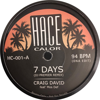 Craig David / Ruff Endz - 7 Days feat. Mos Def (DJ Premier Remix) - HACE CALOR