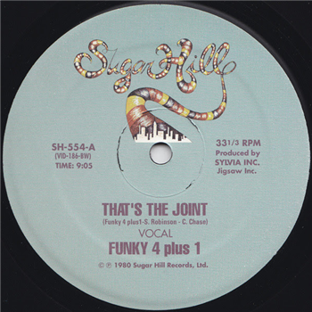 Funky 4 + 1 - Thats the Joint - SUGAR HILL