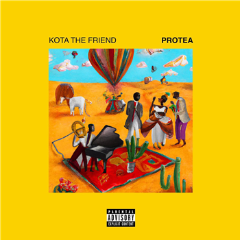 Kota the Friend - Protea (Yellow w/Red Splattered LP) - MUTOMBO RECORDS Kota the Friend - Protea (Yellow w/Red Splattered LP) - MUTOMBO RECORDS