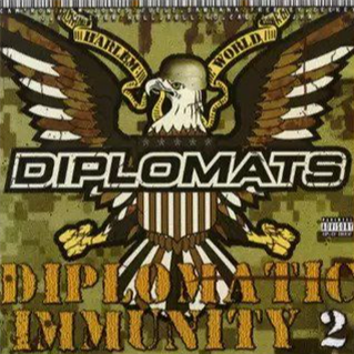 The Diplomats  - Diplomatic Immunity 2 - ORANGE VINYL - HHC Records 