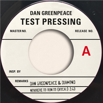 Dan Greenpeace & Diamond D - Nowhere To Run To - Kay-Dee Records