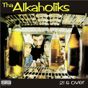 Tha Alkaholiks - 21 & Over - PRESSED ON YELLOW VINYL WITH HAND NUMBERED OBI LIMITED TO 500 COPIES  - Get On Down