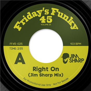 Jim Sharp - FRIDAYS FUNKY 45