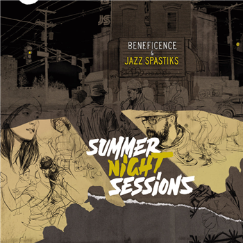 Beneficence & Jazz Spastiks - Summer Night Sessions (LP) - Ill Adrenaline Records