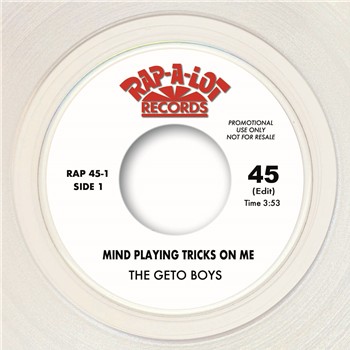 The Geto Boys 7" [Rap-A-Lot] clear vinyl - RAP-A-LOT RECORDS