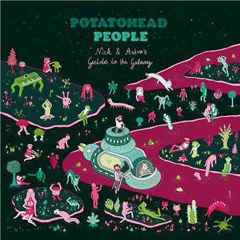 Potatohead People - Nick & Astros Guide to the Galaxy (Red & Black Swirl Vinyl Reissue) - Bastard Jazz Recordings