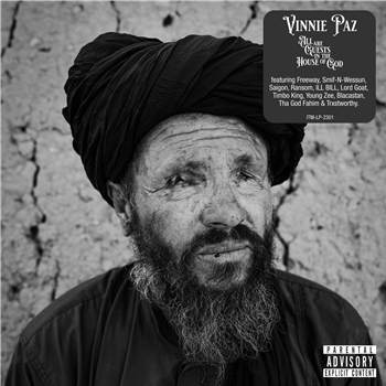 Vinnie Paz - All Are Guests in the House of God (2XLP) - Iron Tusk