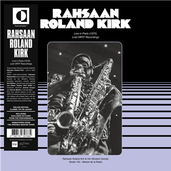 Rahsaan Roland Kirk & The Vibration Society - Live In Paris (1970) (Lost ORTF Recordings) - Transversales Disques