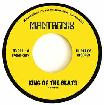 Mantronix - King Of The Beats - LIL STATIC U.S.
