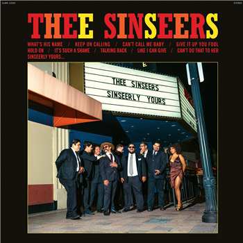 Thee Sinseers - Sinseerly Yours - Limited Turquoise - Colemine Records
