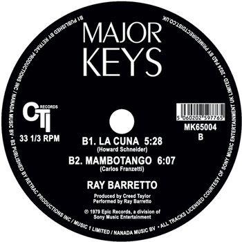 Ray Barretto - Pastime Paradise - MAJOR KEYS
