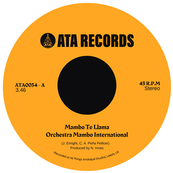 Orchestra Mambo International - Mambo Te Llama - ATA Records