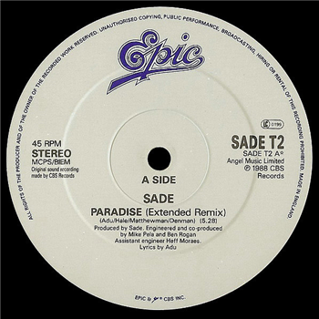 Sade - Paradise - EPIC