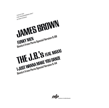 James Brown And The J.B.s - Special Versions By Dimitri From Paris - DFP Vaults James Brown And The J.B.s - Special Versions By Dimitri From Paris - DFP Vaults
