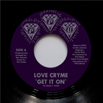 LOVE CRYME - 7" Poly bagged 7” with 7x7 Photo Insert of Love Cryme - Peoples Potential Unlimited