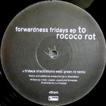 To Rococo Rot - Forwardness Fridays EP - Domino