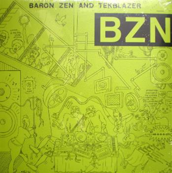 Baron Zen and Tekblazer Electrik Surgery EP - Stones Throw Records