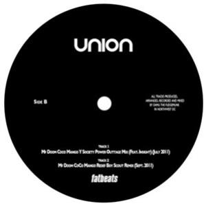 Union ft Elzhi & MF Doom - Damu The Fudgemunk Remixes - Fat Beats Records