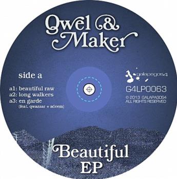 Qwel & Maker - Beautiful EP - Galapagos 4 Qwel & Maker - Beautiful EP - Galapagos 4