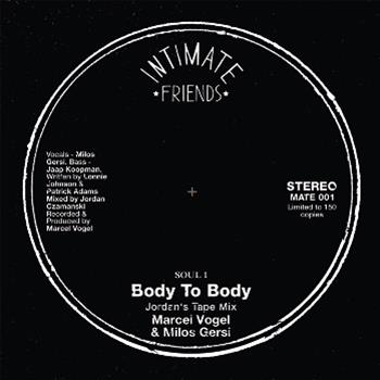 MARCEL VOGEL FEAT. MILOS GERSI - INTIMATE FRIENDS MARCEL VOGEL FEAT. MILOS GERSI - INTIMATE FRIENDS