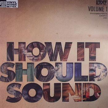 Damu The Fudgemunk - How It Should Sound - VOLUME 1 LP (Clear Vinyl) - REDEFINITION RECORDS Damu The Fudgemunk - How It Should Sound - VOLUME 1 LP (Clear Vinyl) - REDEFINITION RECORDS