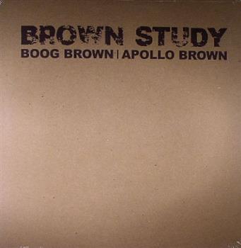 Boog Brown & Apollo Brown - Brown Study LP - Mello Music Group