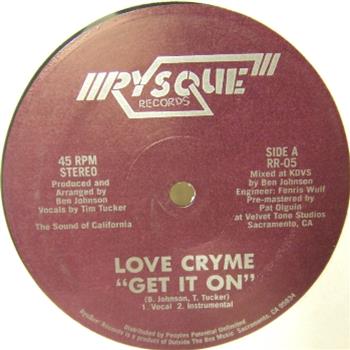 Love Cryme - RISQUE RECORDS
