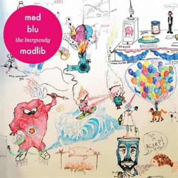 MED / Blu / Madlib - The Burgundy EP (12" Burgundy Color Vinyl) - BangYaHead Entertainment
