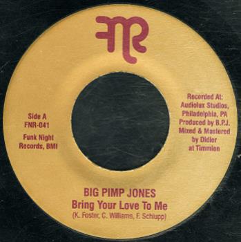 Big Pimp Jones - Funk Night Records