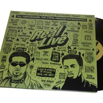 REAL LIVE (K-DEF) - THE TURNAROUND: THE LONG AWAITED INSTRUMENTALS (2 X 12") - Slice Of Spice