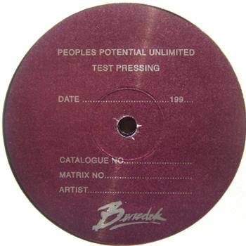 BENEDEK - UNTITLED DEBUT LP - PPU TEST PRESSING SERIES BENEDEK - UNTITLED DEBUT LP - PPU TEST PRESSING SERIES
