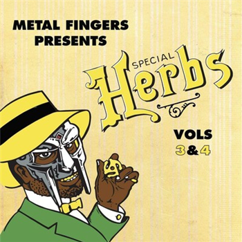 MF DOOM - Special Herbs Volumes 3 & 4 LP - Metal Face Records