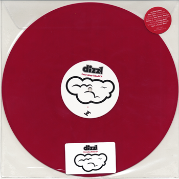 Dizz1 - Everyday Grind EP (Red Vinyl 12" With Download Card) - Tru Thoughts