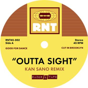 Kan Sano / Freddie Joachim - Outta Sight (7") - Razor-N-Tape