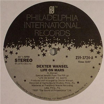 Dexter Wansel - Life On Mars - Philadelphia International Records