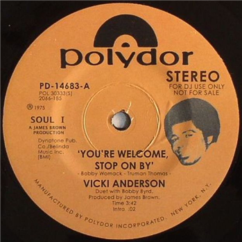 James Brown feat. Vicki Anderson 7" - Polydor