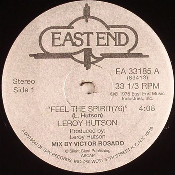 LEROY HUTSON - Feel The Spirit (76) - East End