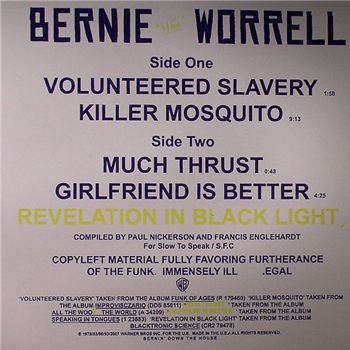 Bernie Worrell - Slow To Speak