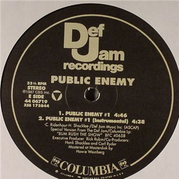 Public Enemy - Public Enemy #1 - Def Jam