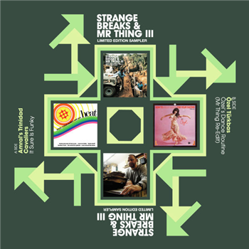 Amrals Trinidad Cavaliers / Özel Türkbas  - Strange Breaks & Mr Thing 3 Sampler (7") - BBE