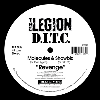 Molecules (of The Legion) & Showbiz (of D.I.T.C.) - Revenge - Ill Adrenaline Records