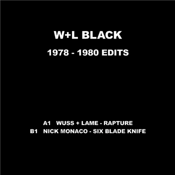 1978 - 1980 EDITS - V/A - WL Black 1978 - 1980 EDITS - V/A - WL Black