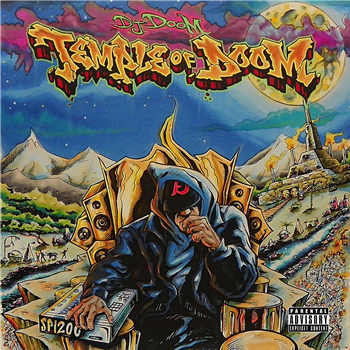 DJ Doom - Temple Of Doom (2 x 12" Blue Vinyl) - Stereoboom DJ Doom - Temple Of Doom (2 x 12" Blue Vinyl) - Stereoboom