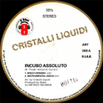 BOTTIN PRESENTS: Cristalli Liquidi - Incubo Assoluto - Artifact