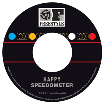 Speedometer - Happy (7") - Freestyle Records