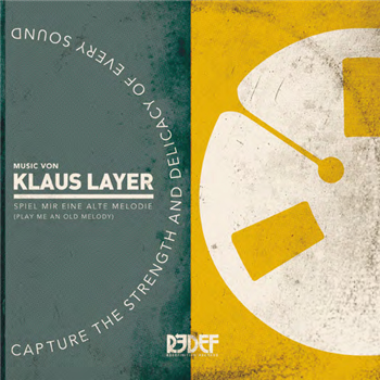 Klaus Layer - Play Me An Old Melody (7") - REDEFINITION RECORDS